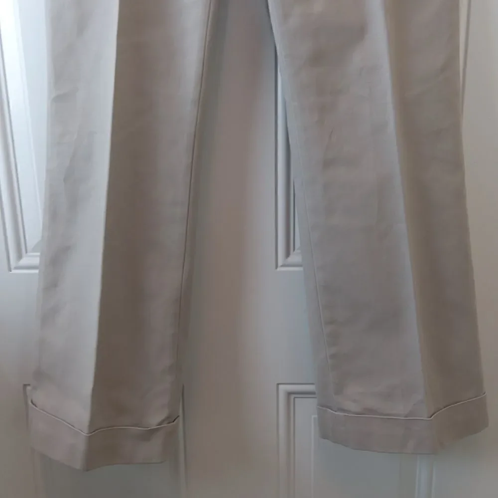 Banana Republic khaki Jackson fit cuffed pants